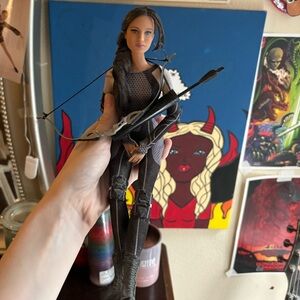 Katniss Everdeen collector Barbie w/ bow and arrows
